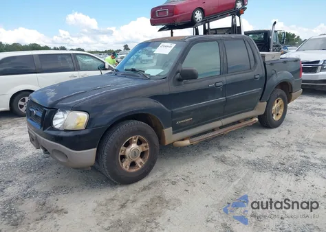 2001 Ford Explorer Sport Trac из США, поврежденный, VIN 1FMZU67E71UB57014